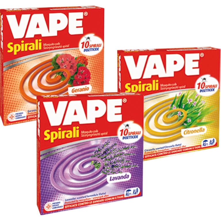vape scented mosquistos spirals 10 pc